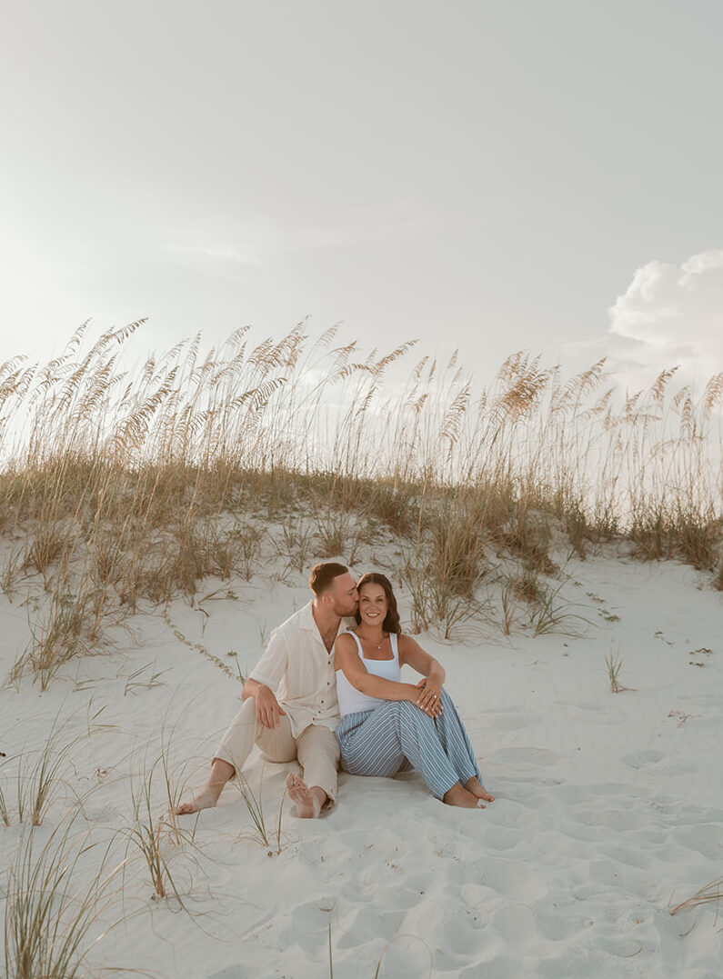 Pensacola beach Couples engagement session