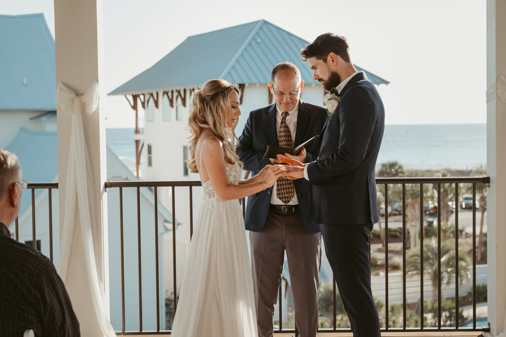 Intimate Wedding on 30A 