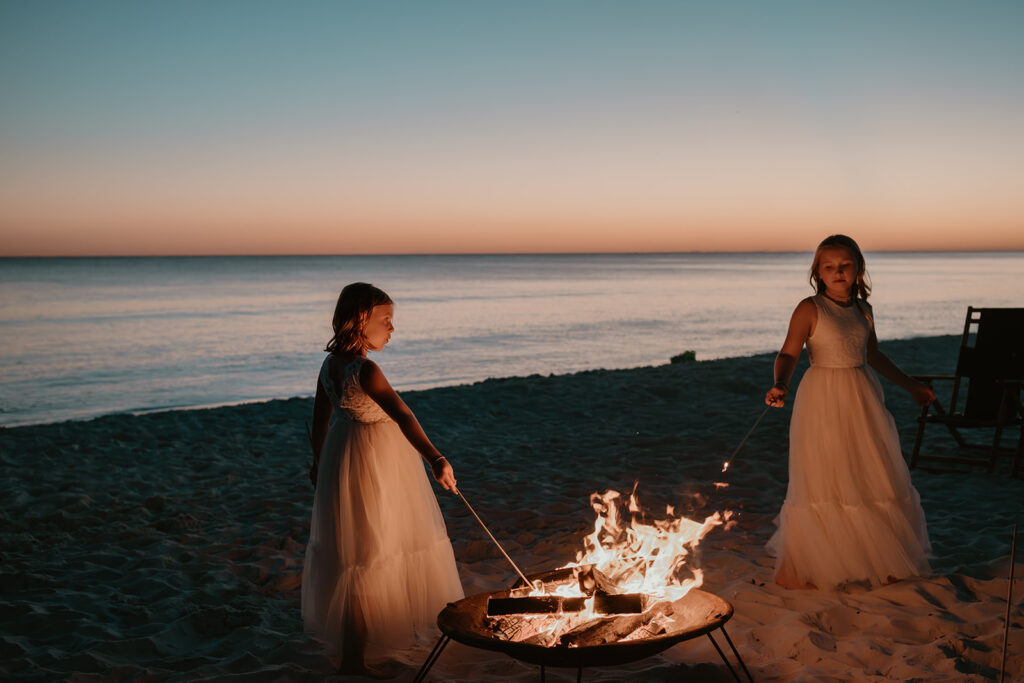 Intimate Wedding on 30A | Beach Reception 